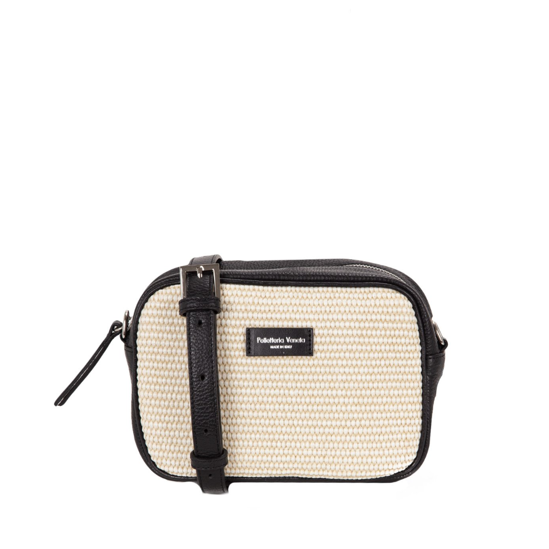 PELLETTERIA VENETA BORSA IN PELLE MIA STRAW SMALL