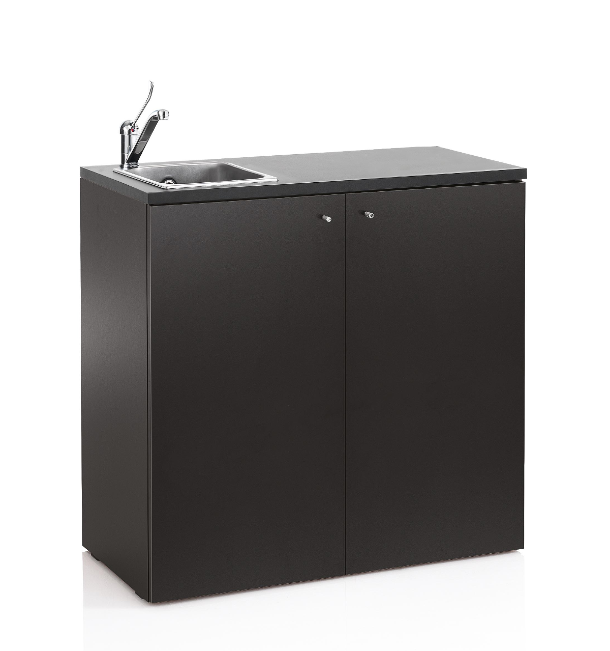 XANITALIA 375.248 MOBILE DI SERVIZIO CON LAVANDINO NERO