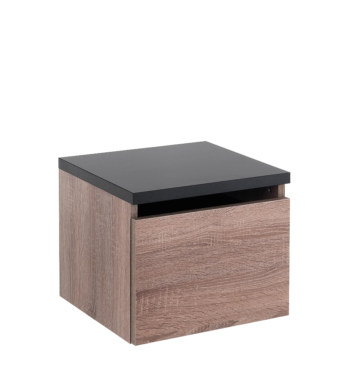 XANITALIA 375.244 CASSETTO SOSPESO NERO E OAK