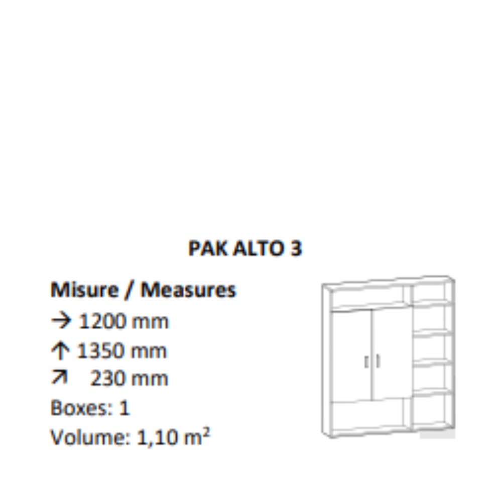 AGV DIFFUSION 434288 PAK ALTO 3 ROVERE SBIANCATO 661