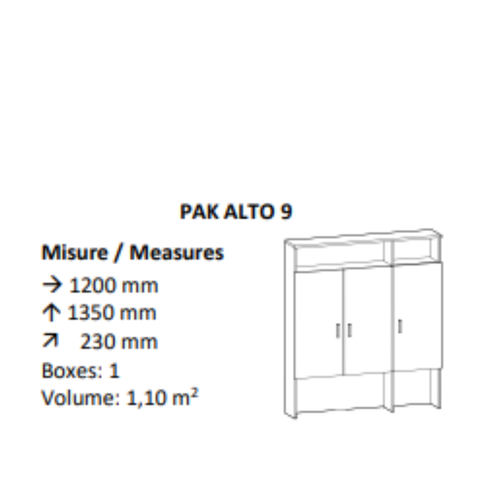 AGV DIFFUSION 434888 PAK ALTO 9 ROVERE SBIANCATO 661