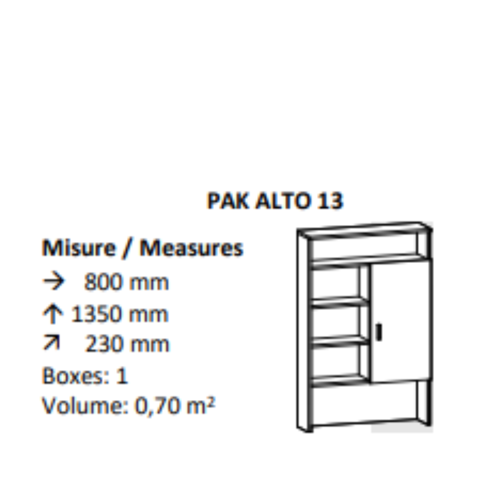 AGV DIFFUSION 435288 PAK ALTO 13 ROVERE SBIANCATO 661