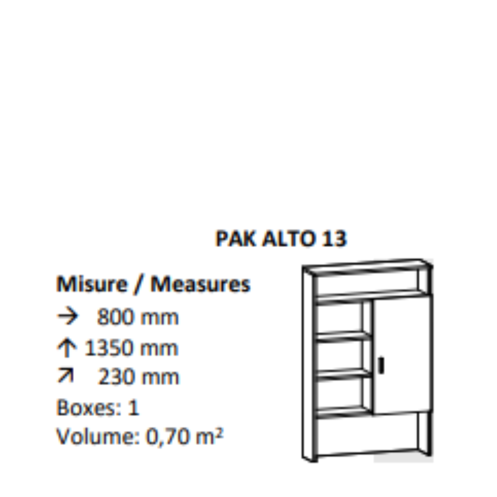 AGV DIFFUSION 435388 PAK ALTO 14 ROVERE SBIANCATO 661