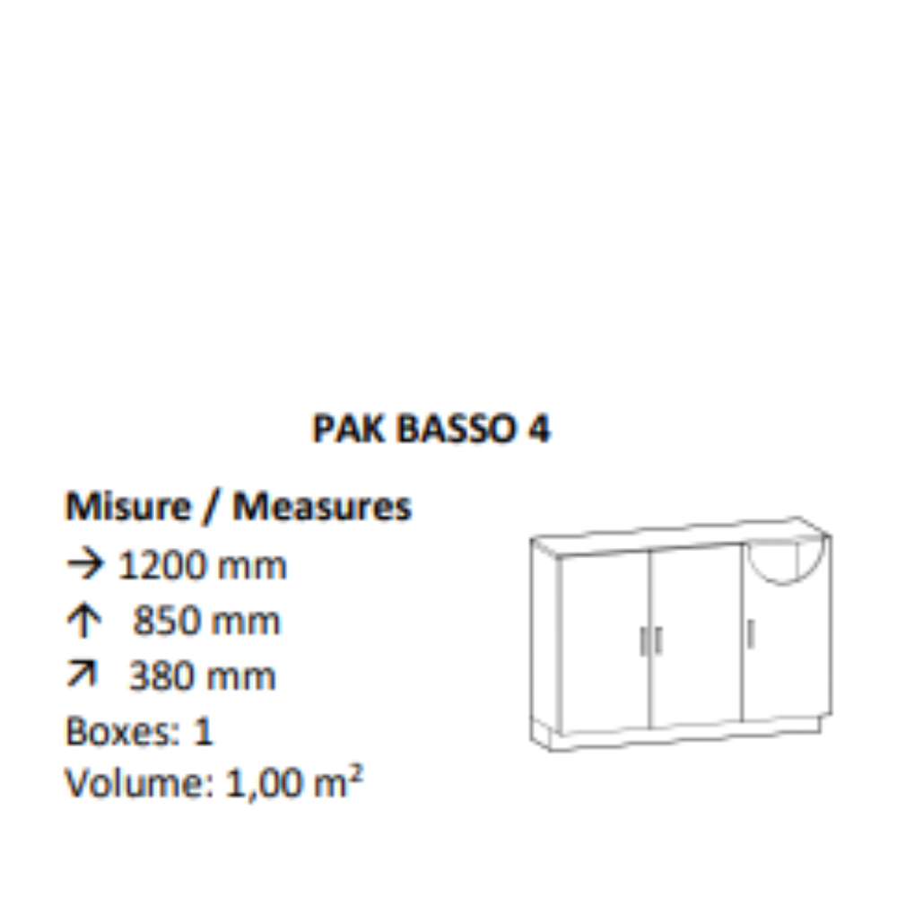 AGV DIFFUSION 430488 PAK BASSO 4 ROVERE SBIAMCATO 661