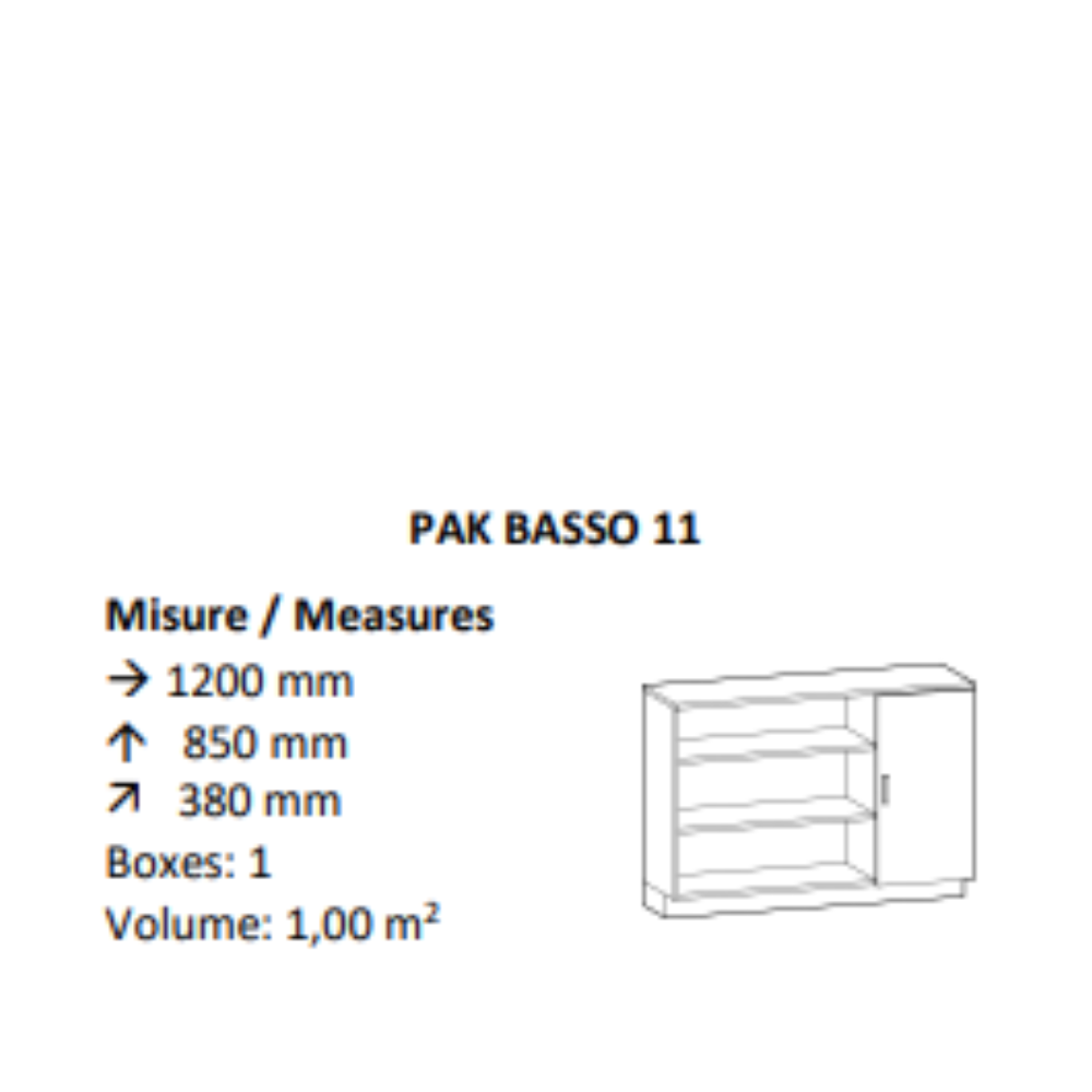 AGV DIFFUSION 431188 PAK BASSO 11 ROVERE SBIANCATO 661