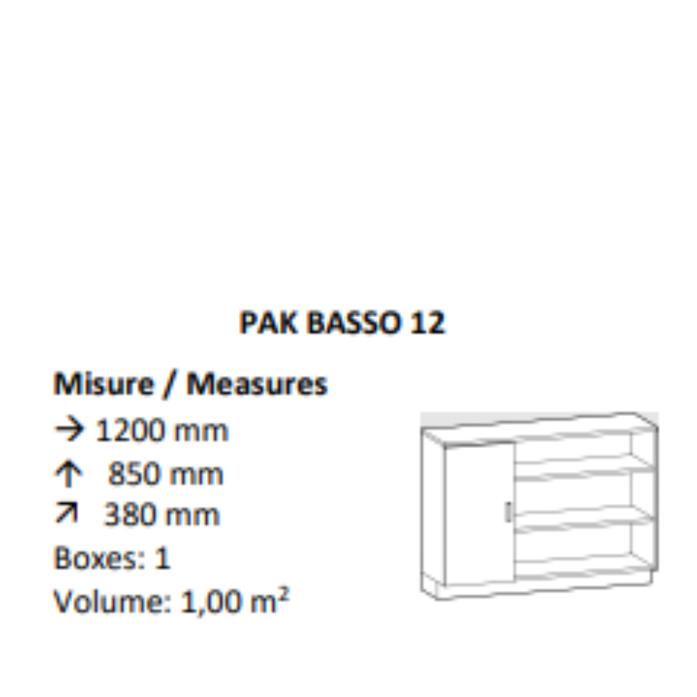 AGV DIFFUSION 431288 PAK BASSO 11 ROVERE SBIANCATO 661