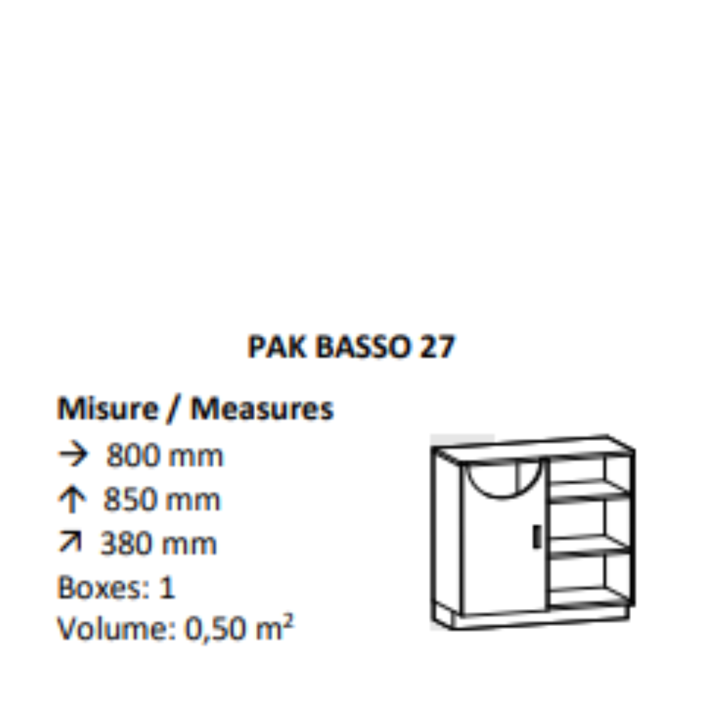 AGV DIFFUSION 432788 PAK BASSO 27 ROVERE SBIANCATO 661