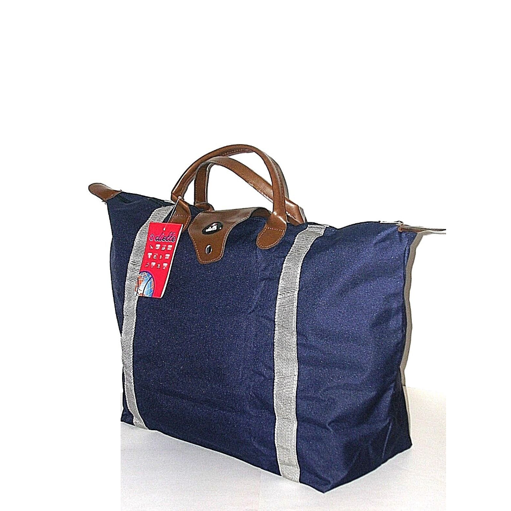 DIELLE BORSA SHOPPING RIPIEGABILE BLU BS3-BL