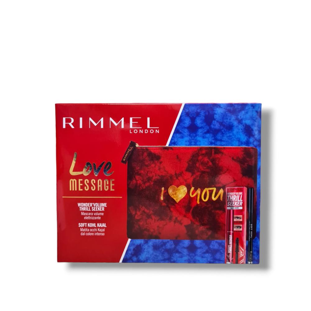 RIMMEL LONDON THRILL SEEKER KIT MASCARA + KAJAL RLV010723