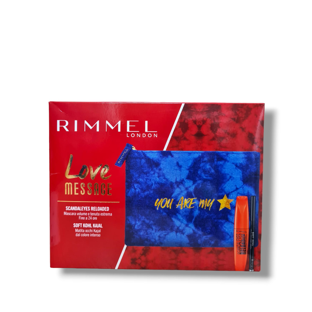 RIMMEL LONDON RELOADED KIT MASCARA + MATITA RLV010623