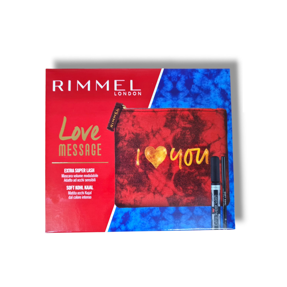 RIMMEL LONDON EXTRA SUPER LASH KIT MASCARA + MATITA RLV010423