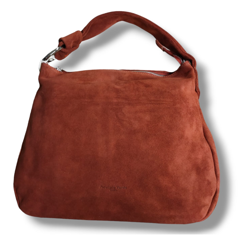 PELLETTERIA VENETA BORSA HOBO MEDIA IN PELLE CHARLOTTE C23061