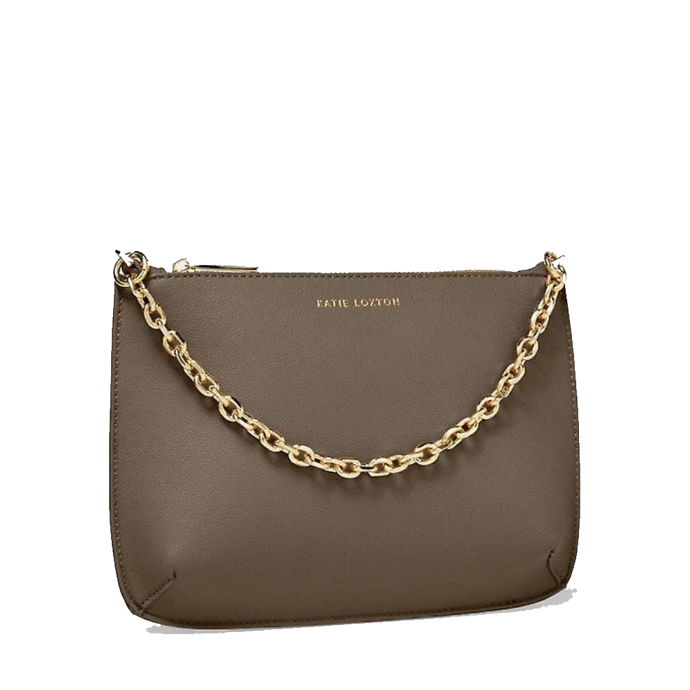 KATIE LOXTON BORSA ASTRID CHAIN CLUTCH MINK KLB2978