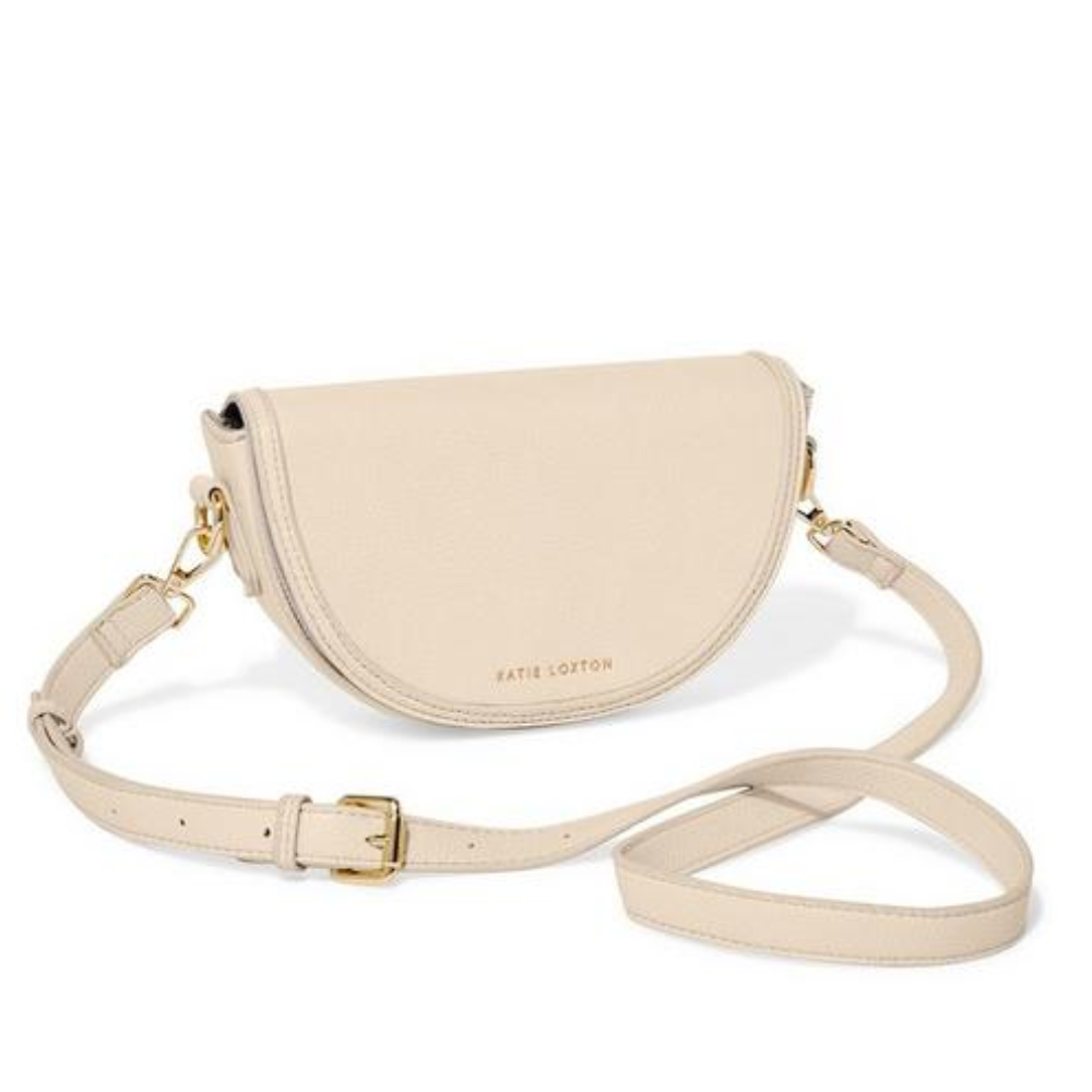 KATIE LOXTON BORSA CLEO MINI SADDLE BAG EGGSHELL KLB2839