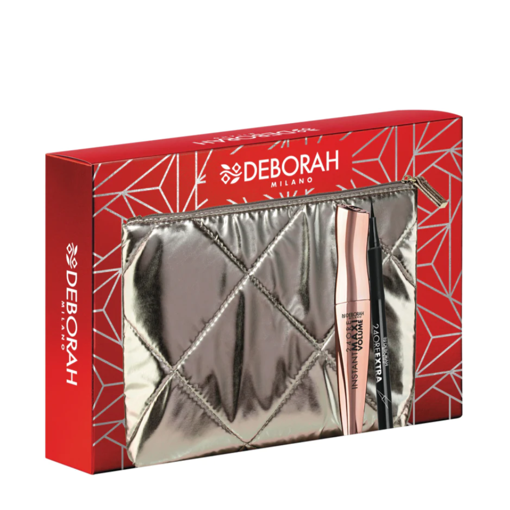 DEBORAH KIT N.06 CONF. POCHETTE+MASCARA MY VOLUME+EYELINER 24 ORE MDV006123