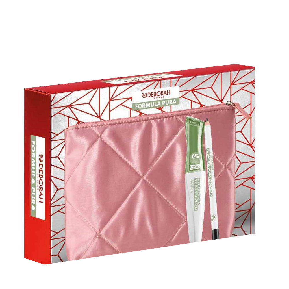 -DEBORAH FORMULA PURA KIT N.02 CONF. POCHETTE+MASCARA VOLUME + KAJAL MFV002023