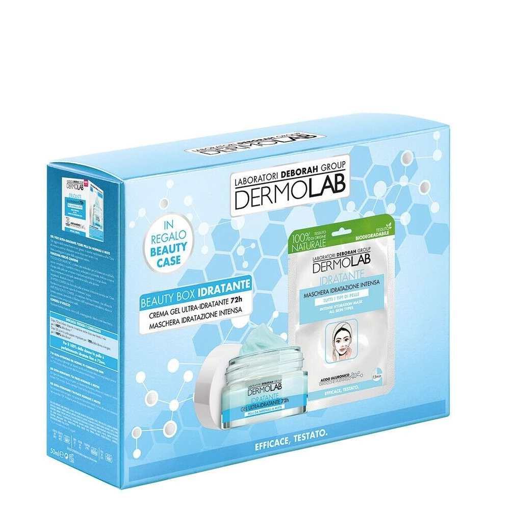 DERMOLAB BEAUTY BOX IDRATANTE CREMA GEL ULTRA IDRATANTE 50ML + MASCHERA TDV002823