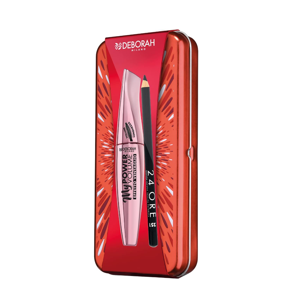 DEBORAH KIT LATTA N.05 CONF. MASCARA MY POWER VOLUME EXTRA BLACK+ MATITA OCCHI MDV006923