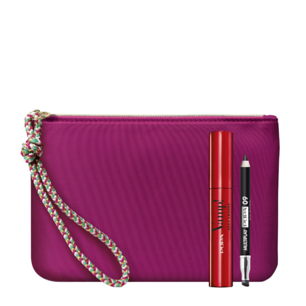 -PUPA CONF. CROSSBODY BAG + MASCARA VAMPSEXY LASHES + VAMP MATITA MULTIPLAY