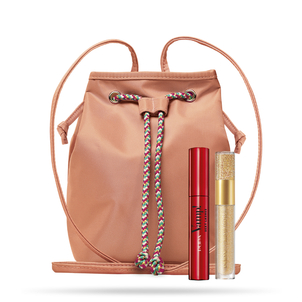 -PUPA CONF. BUCKET BAG + MASCARA VAMP SEXY LASHES + JELLY LIP GLOSS