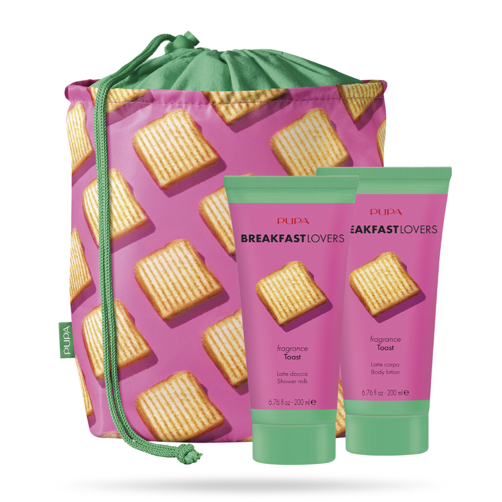 -PUPA CONFEZIONE BREAKFAST LOVERS 1 TOAST LATTE DOCCIA+LATTE CORPO+POCHETTE