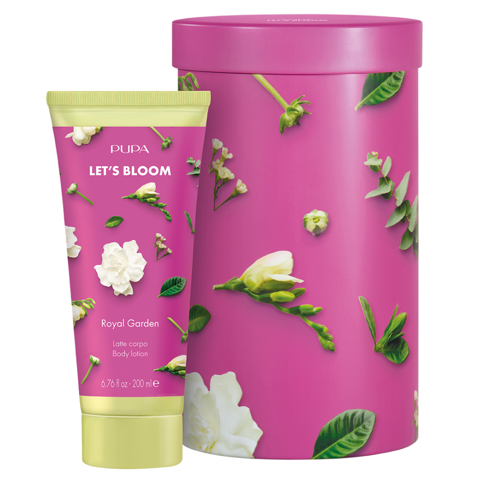 -PUPA CONFEZIONE LET'S BLOOM LATTE CORPO ROYAL GARDEN