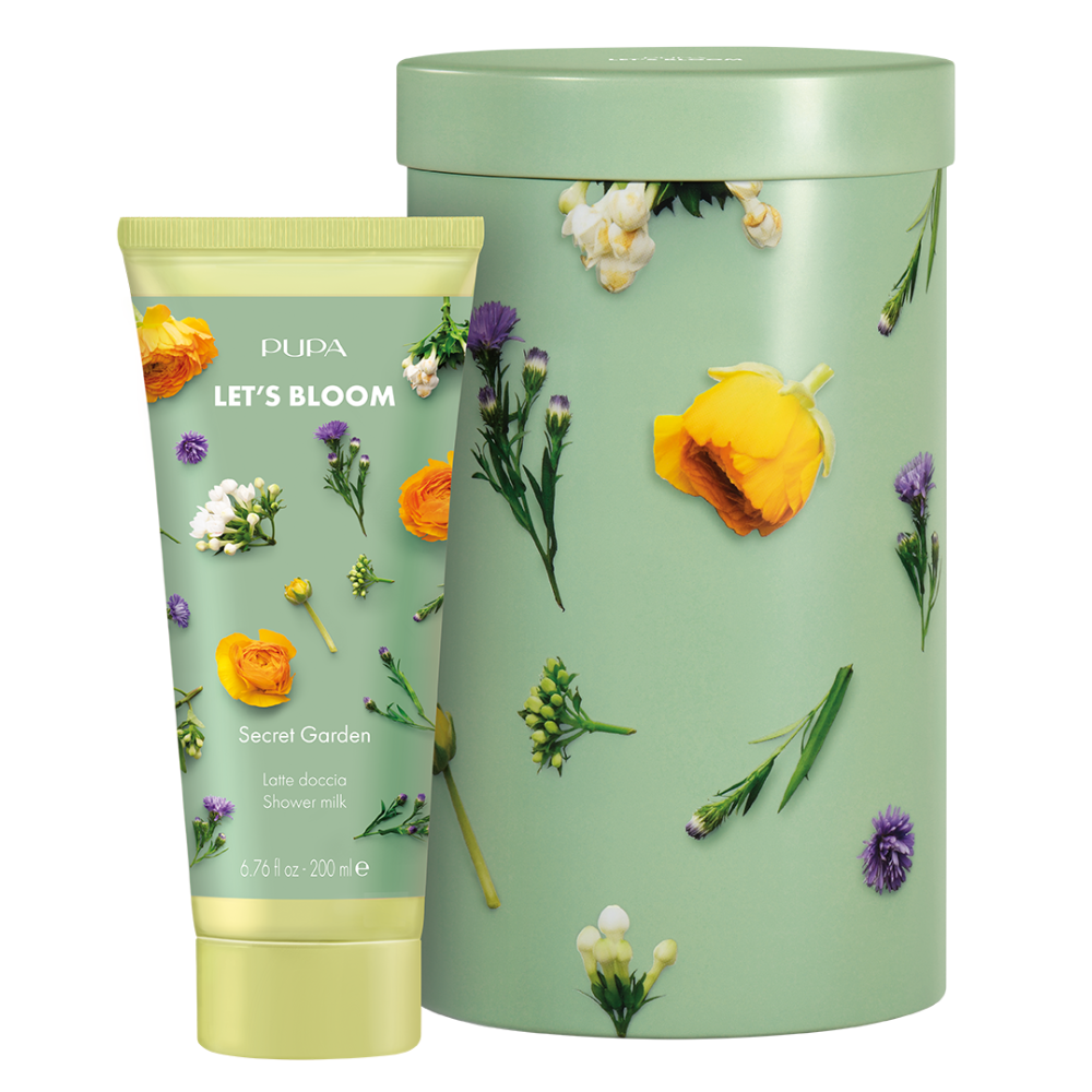 -PUPA CONFEZIONE LET'S BLOOM LATTE DOCCIA SECRET GARDEN