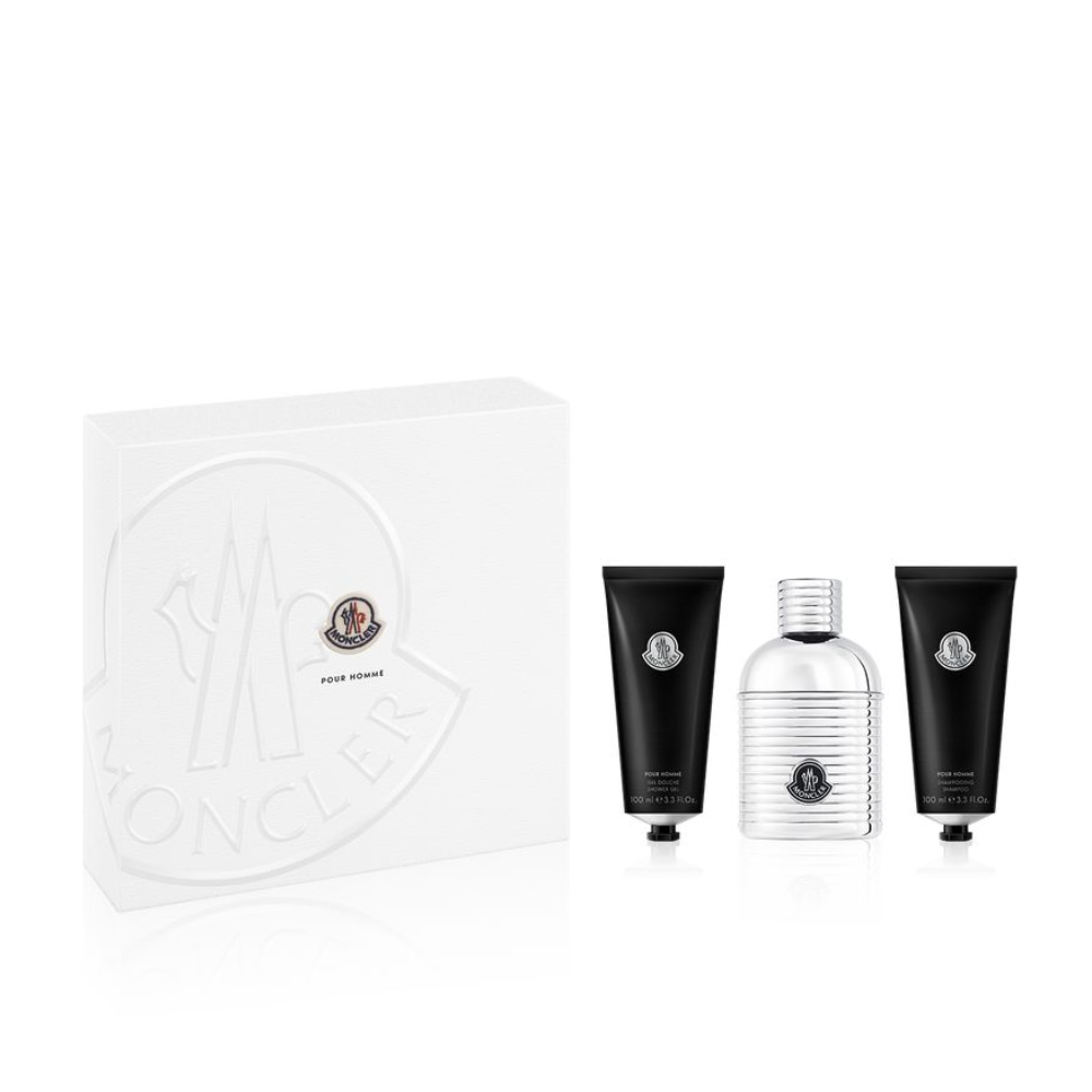 MONCLER POUR HOMME CONF. EDP 60ML + SHOWER GEL 100ML