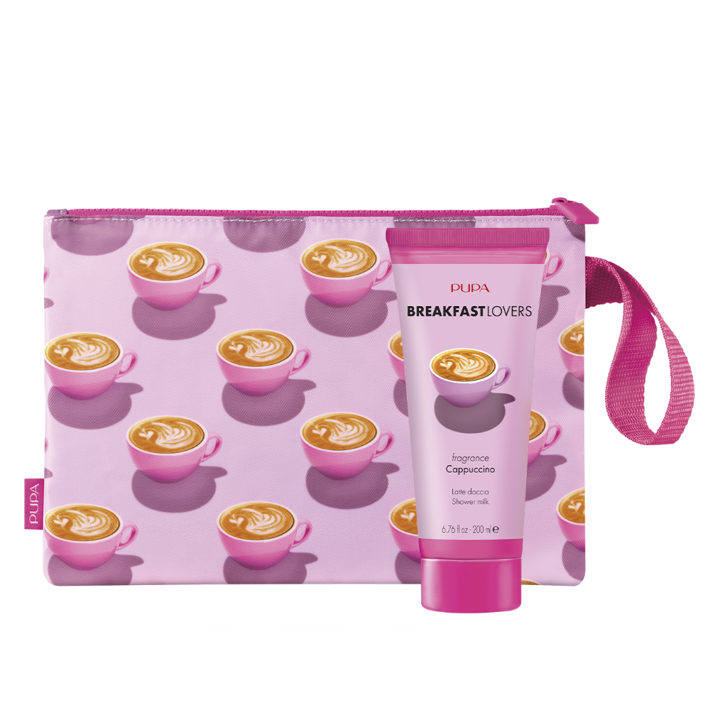 -PUPA CONFEZIONE BREAKFAST LOVERS LATTE DOCCIA 200ML+POCHETTE CAPPUCCINO