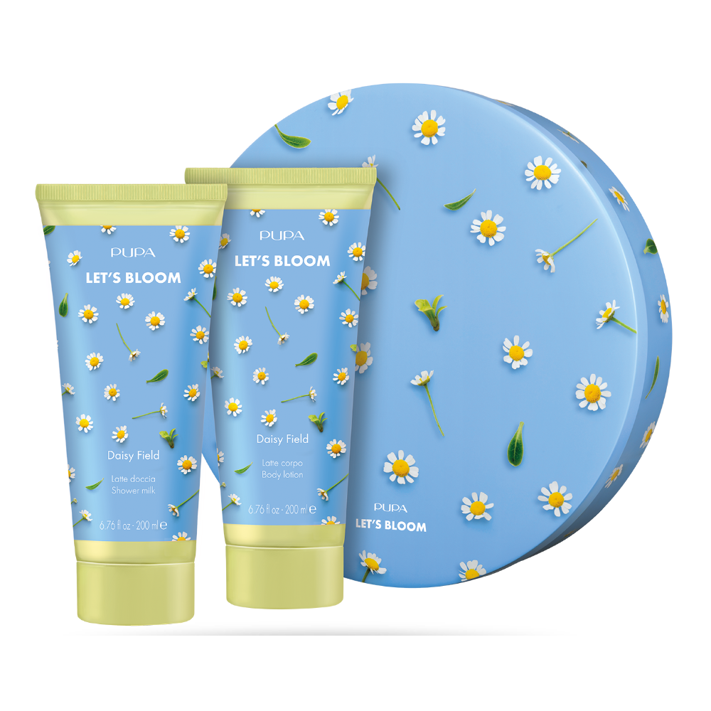 -PUPA CONFEZIONE LET'S BLOOM 1 GEL DOCCIA+LATTE CORPO DAISY FIELD