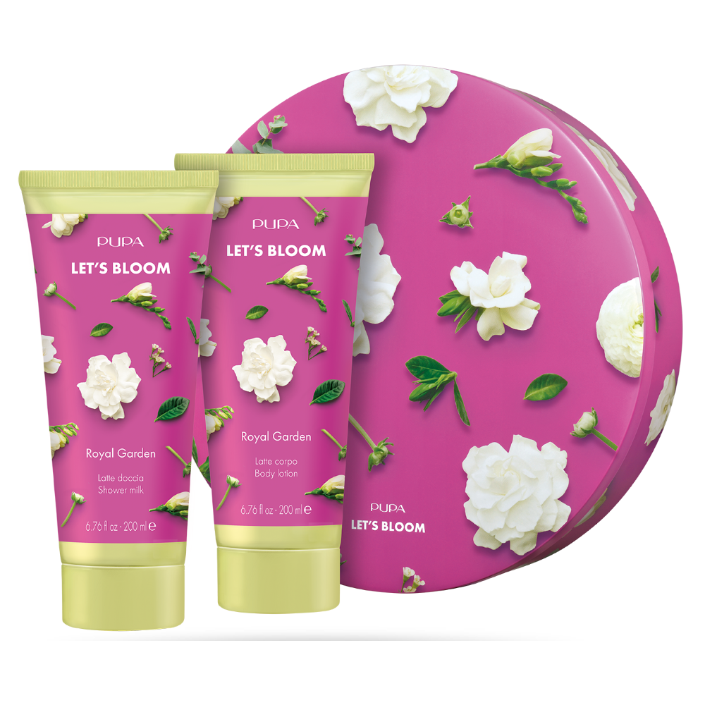 -PUPA CONFEZIONE LET'S BLOOM 1 GEL DOCCIA+LATTE CORPO ROYAL GARDEN