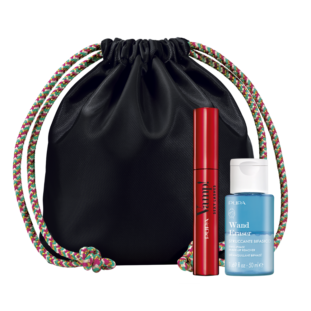-PUPA CONFEZIONE VAMP MASCARA SEXY LASHES+STRUCCANTE WAND ERASER