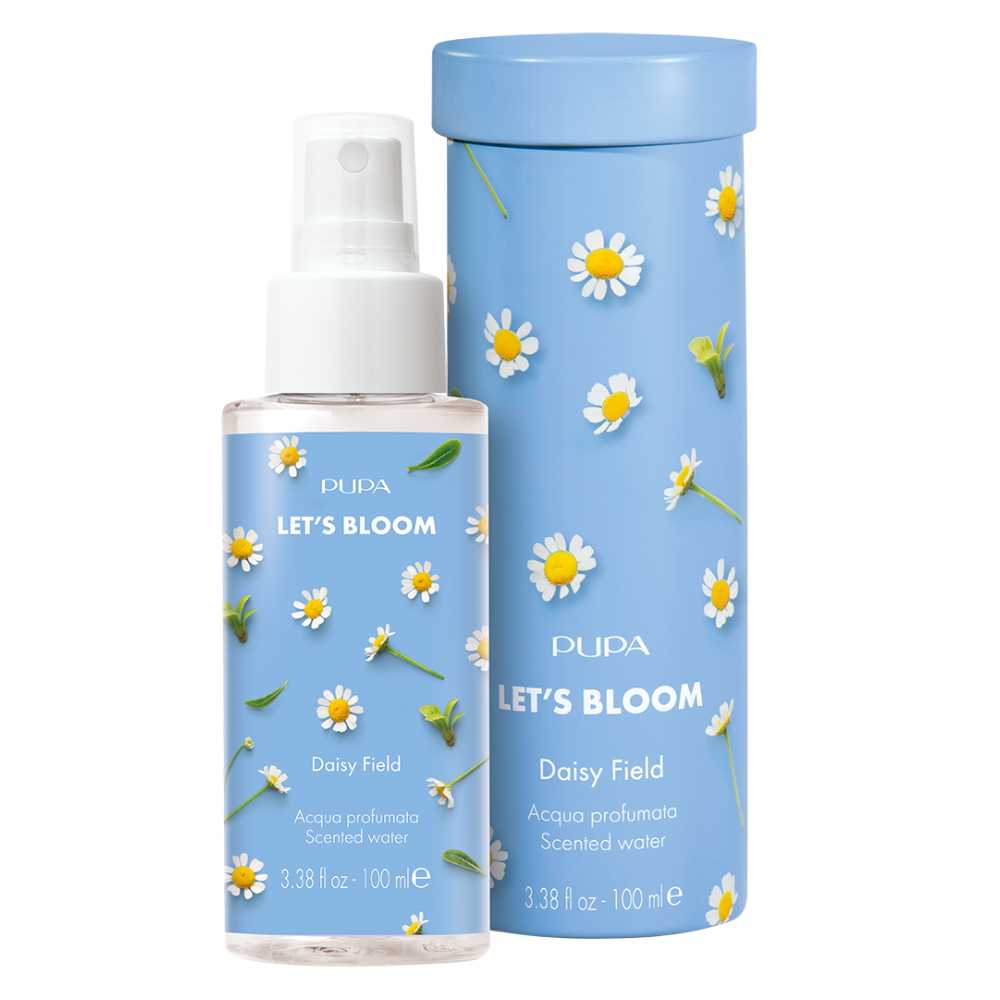 -PUPA CONFEZIONE LET'S BLOOM ACQUA PROFUMATA 100ML DAISY FIELD