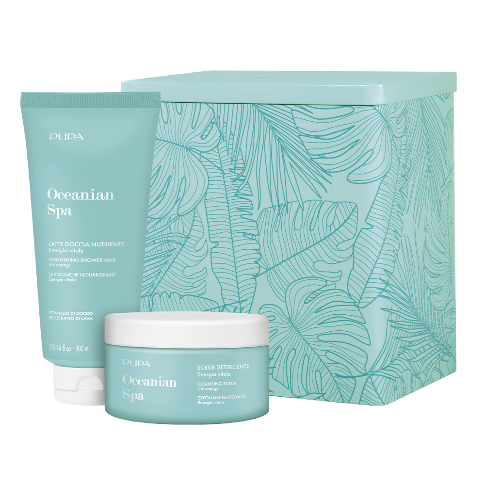 -PUPA CONFEZIONE BENESSERE 1 SCRUB+GEL DOCCIA OCEANIAN SPA