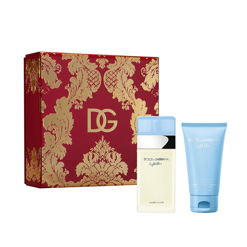 -DOLCE&GABBANA LIGHT BLUE DONNA CONF. EDT 50ML + CREMA CORPO 50ML