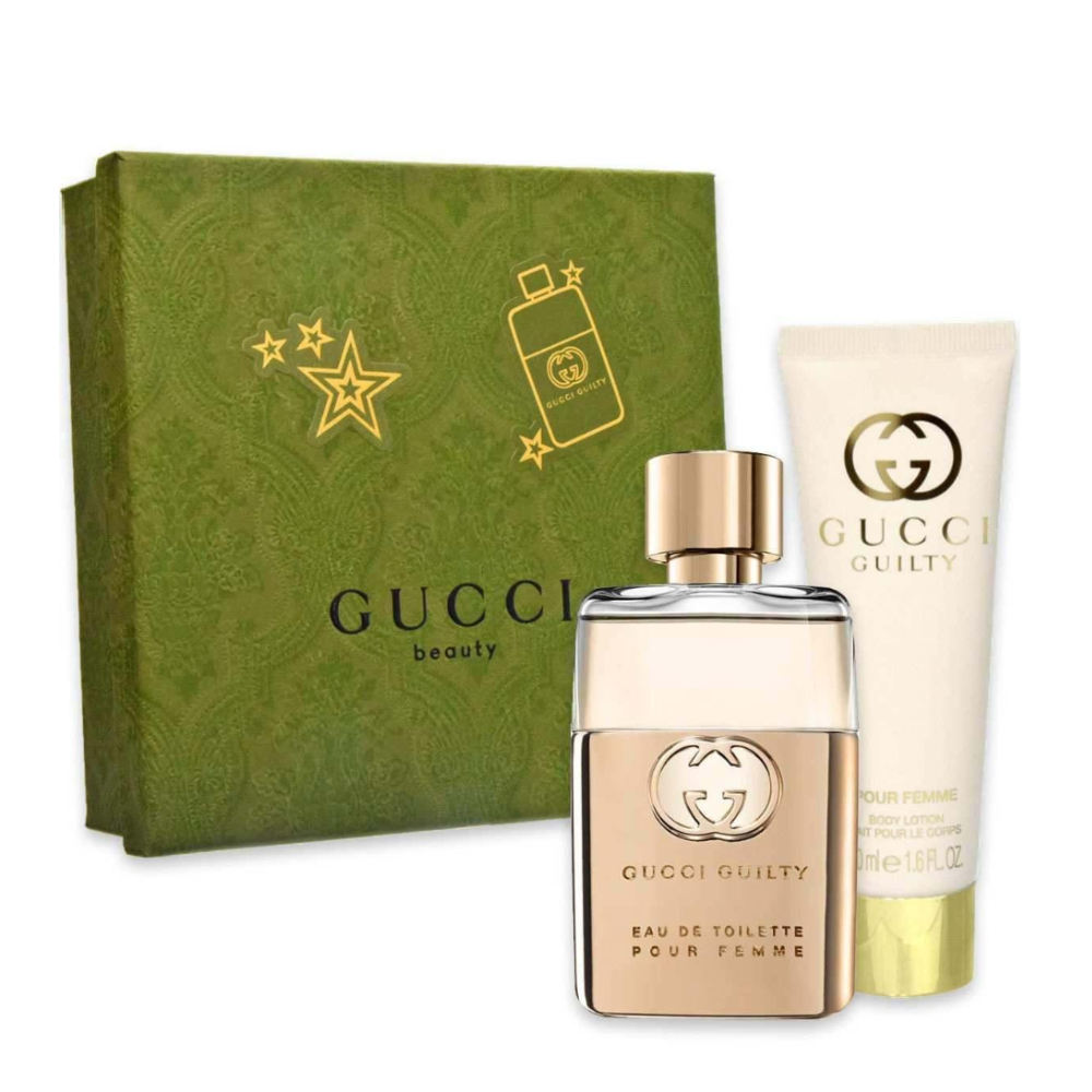 GUCCI GUILTY DONNA CONF. EDT 50ML+ BODY LOTION 50ML