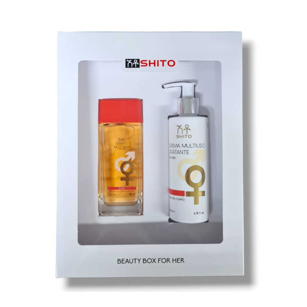 SHITO BEAUTY BOX DONNA CONF. EDP BAIDI 100ML + CREMA MULTIUSO