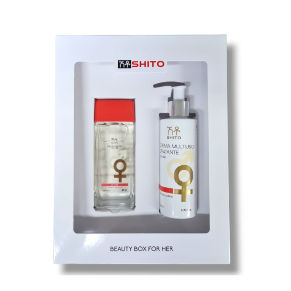 SHITO BEAUTY BOX DONNA CONF. EDP NARIKU 100ML + CREMA MULTIUSO