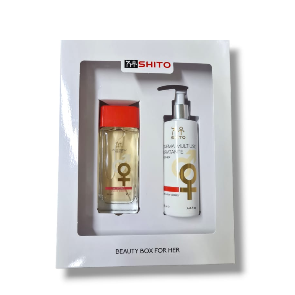 SHITO BEAUTY BOX DONNA CONF. EDP WEYIZERO 100ML + CREMA MULTIUSO