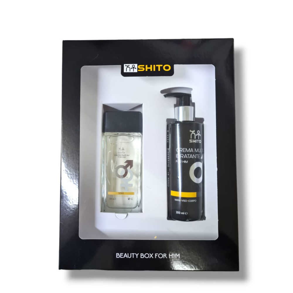 SHITO BEAUTY BOX UOMO CONF. EDP SEWI 100ML + CREMA MULTIUSO