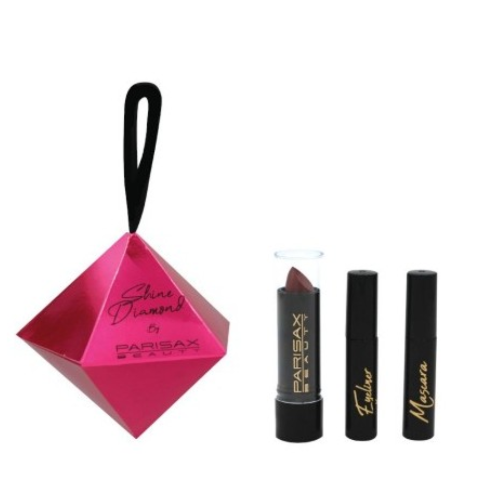 PARISAX SHINE DIAMOND CONF. ROSSETTO + EYELINER + MASCARA 059105