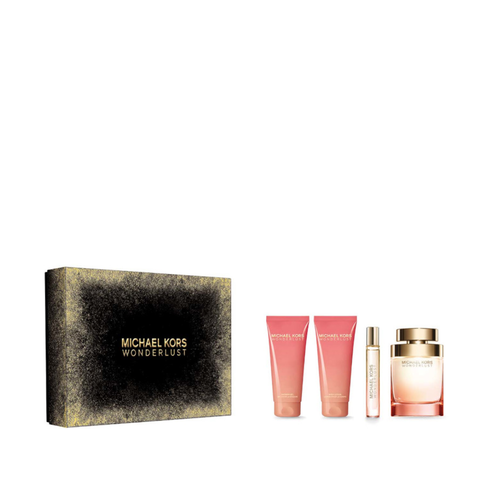 MICHAEL KORS WONDERLUST CONF. EDP 100ML + EDP 10ML + BODY LOTION 100ML + SHOWERGEL 100ML