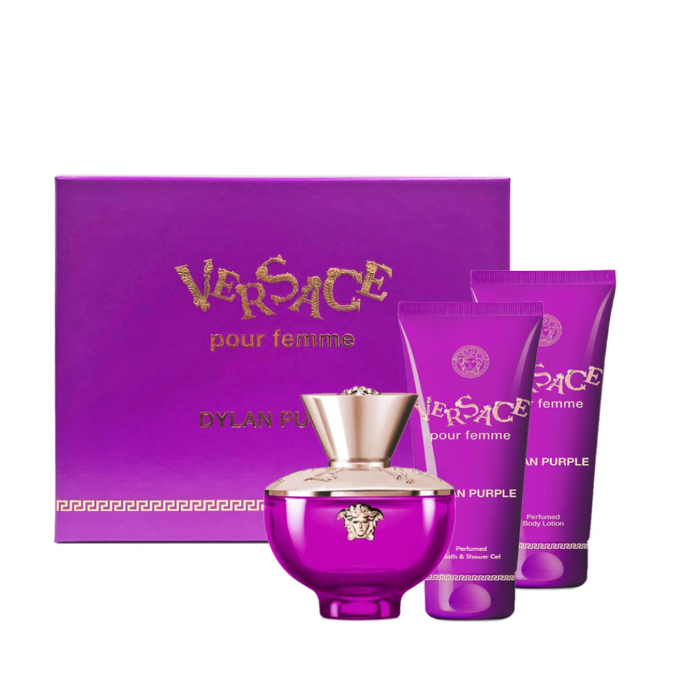 VERSACE DYLAN PURPLE POUR FEMME CONF. EDP 50ML + BODY LOTION 50ML + SHOWERGEL 50ML 7022673