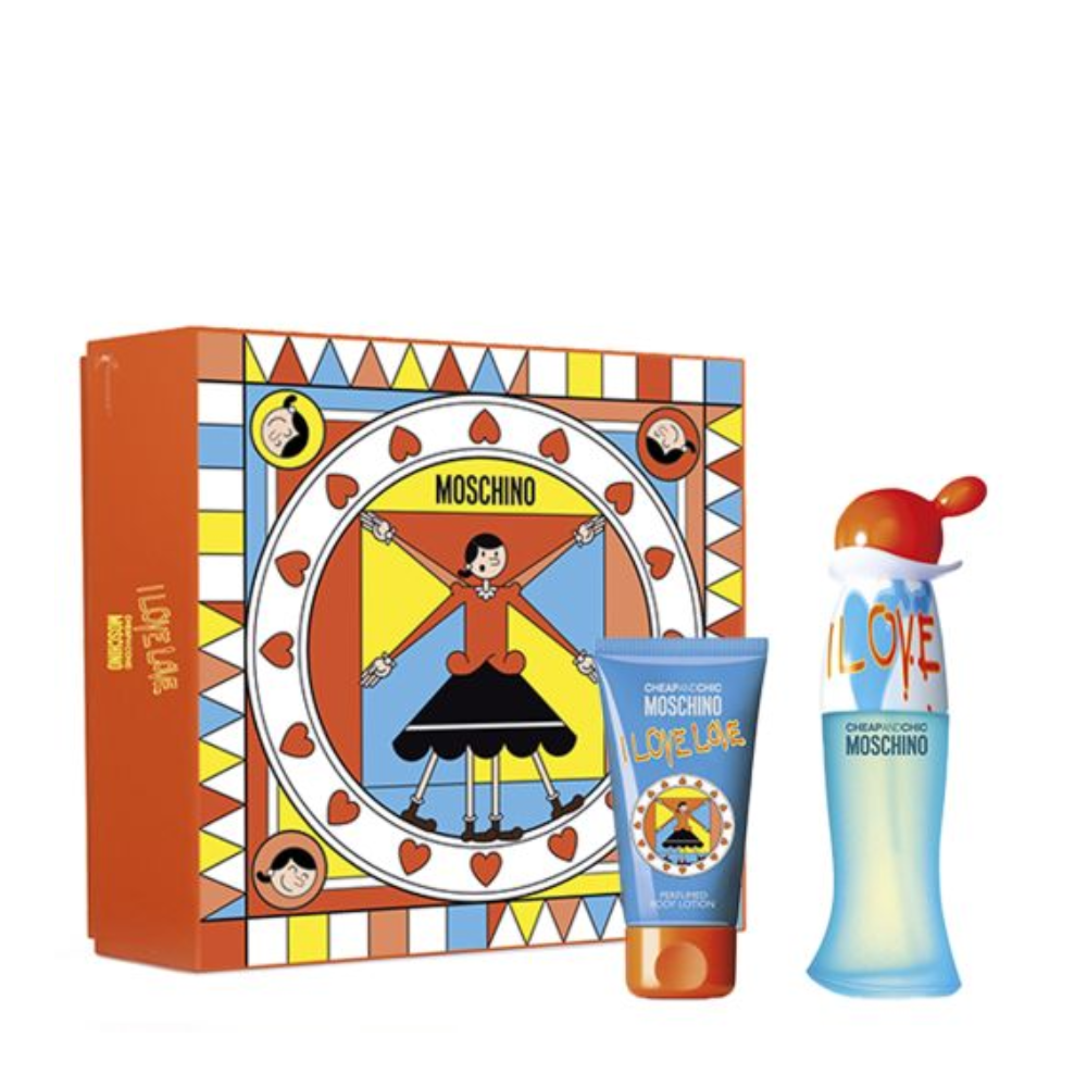 MOSCHINO CHEAP AND CHIC I LOVE CONF. EDT 30ML + BODY LOTION 50ML