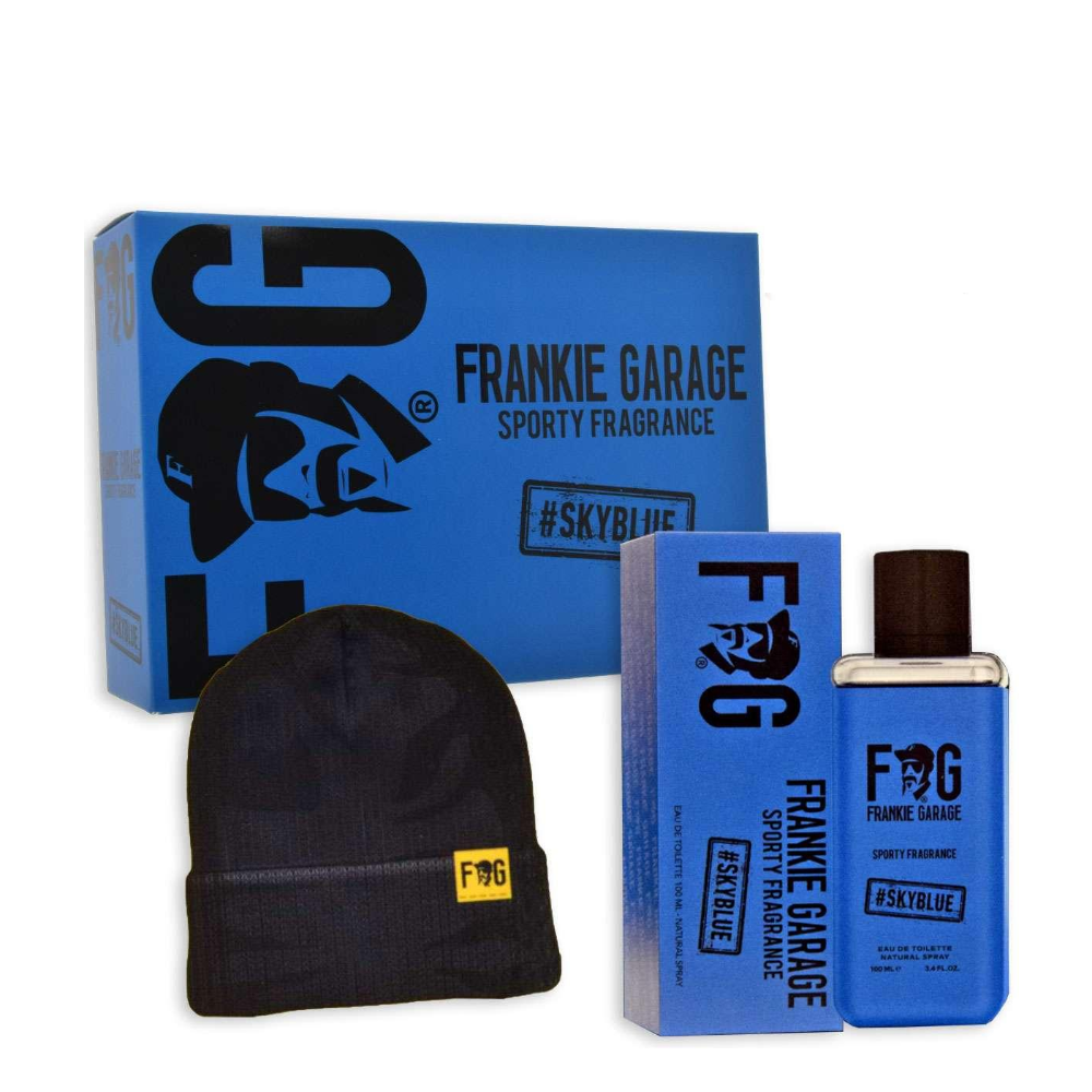 FRANKIE GARAGE SKY BLUE CONF. EDT 100ML + CAPPELLINO FGS17205