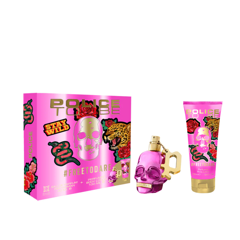 POLICE TO BE FREETODARE FOR WOMAN CONF. EDT 40ML + BODY LOTION 100ML 1539363