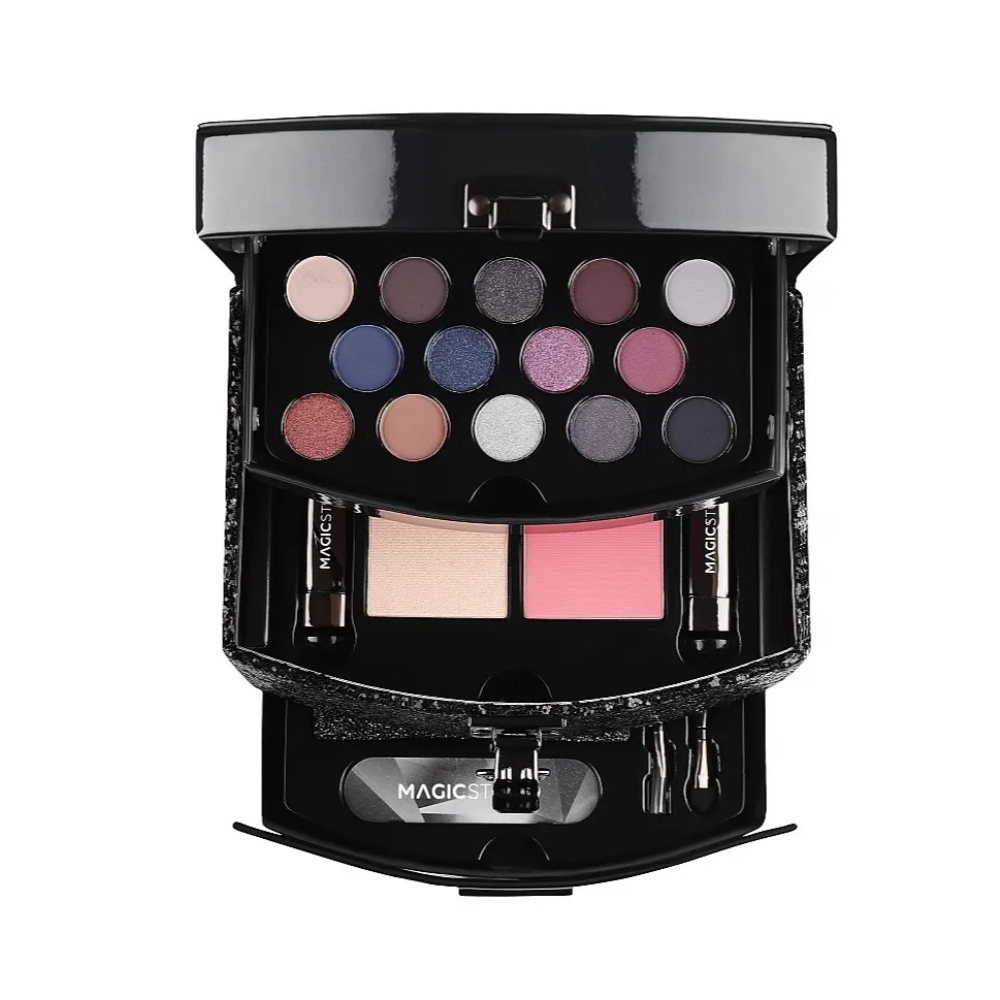 MAGIC STUDIO BLACK CRYSTALS MAKEUP TROUSSE 85200