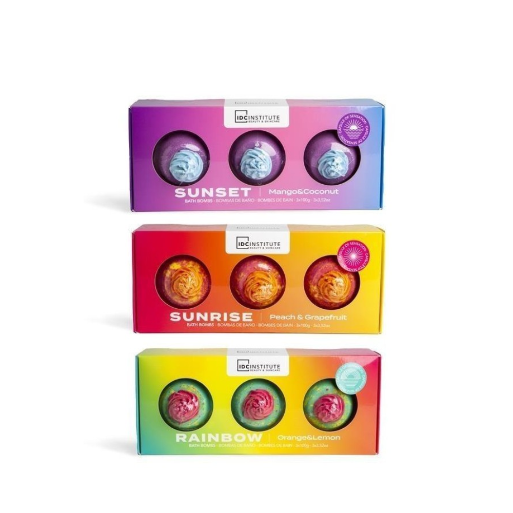 IDC INSTITUTE COCKTAIL BATH BOMBS BAG 8PZ 99025