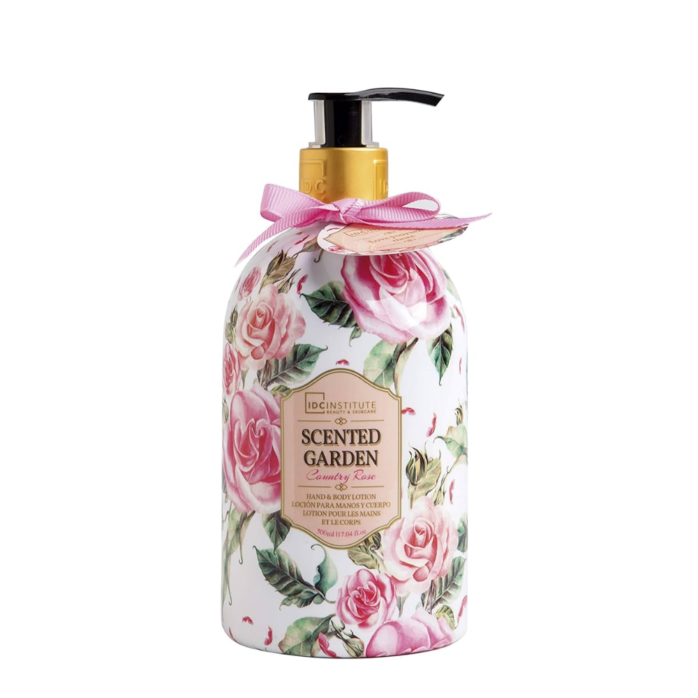 IDC INSTITUTE SCENTED GARDEN HAND&BODY LOTION 500ML COUNTRY ROSE 40194