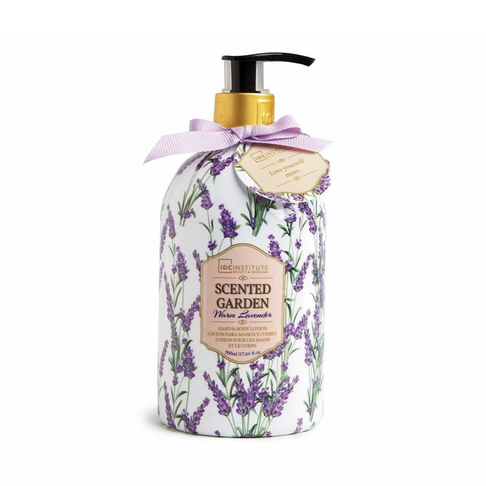 IDC INSTITUTE SCENTED GARDEN HAND&BODY LOTION 500ML LAVANDER 40192
